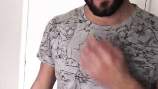 Straight dude Gonzo pleasures my horny boner and delicious balls