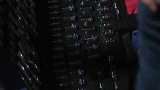 Muscle daddy Greg Dixxon destroys the ass of hunk Derek Kage