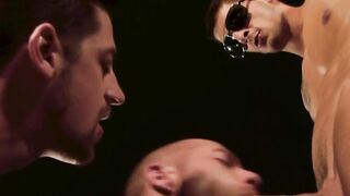 BoyPunish.com - Jock perp's rough fuck by hunky guards' cocks