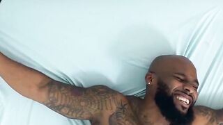 MaleFeetXXX.com - Hunky Dallas wakes up on the tickle table to a hairy guy tickling h