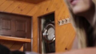 TabloidXXX.com - MILF Brett Rossi's cozy sofa creampie adventure