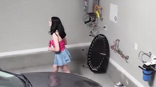 Step-Daughter Caught
