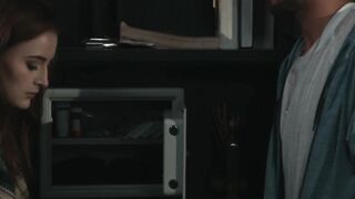 Lustful Lucas Frost licks pussy before banging the tight pussy of redhead Dani Rivers