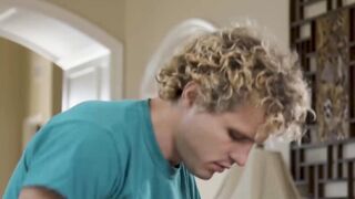 Young and innocent Robby Echo gets allured by big titted blonde Bunny Maddison
