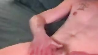MenWorkinXXX.com - Nasty old twink Tim loves jerking his gherkin solo