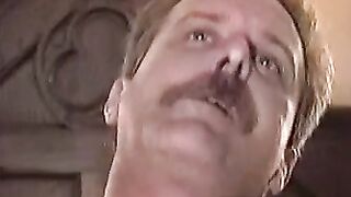 MenWorkinXXX.com - Tattooed butt muncher strokes his stiff pecker with joy