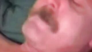 MenWorkinXXX.com - Tattooed butt muncher strokes his stiff pecker with joy