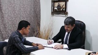 PinoyBoys.com - Horny stepdad invites Asian butt muncher Alex home for play