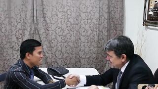 PinoyBoys.com - Horny stepdad invites Asian butt muncher Alex home for play