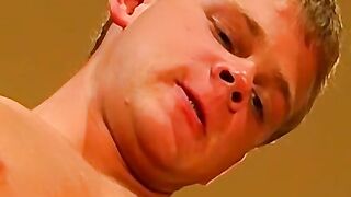Cock hungry jocks have anal threesome with massive cumshots
