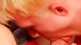 Cock hungry jocks have anal threesome with massive cumshots