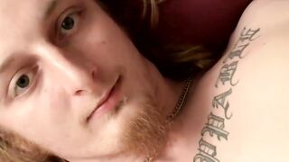 Str8Thugs.com - Long-haired twink Kenneth Slayer's hot fap session with a cumshot end