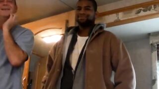 JoeSchmoeXXX.com - Black dude Dorky comes in for a wank and a blowjob