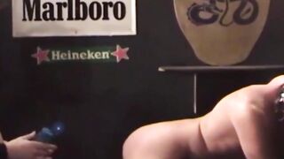BondageBadBoy.com - Twink gets wet blowjob before intense dildo anal play in dark dun