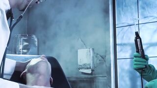 Dr Hugh Hunter anal breeds and fists Scotty Taylor and Pierce Paris