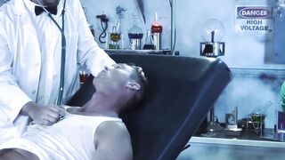Dr Hugh Hunter anal breeds and fists Scotty Taylor and Pierce Paris