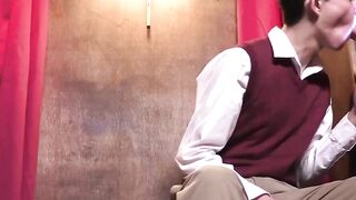 FatherXXX.com - Father's overwhelming lust tempts him into church fuck