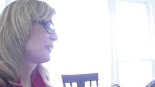 SensualMomma.com - Nina plows through Ally's meaty twat with passion