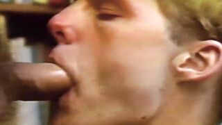 RetroDudes.com - Retro hottie Steve Collins strips and sucks Kayes cock whole with hu