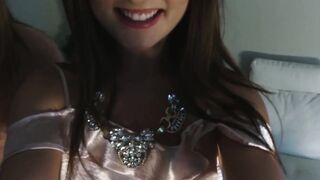 TeenGroupSex.com - Three teens take turns riding big dick in Halloween foursome