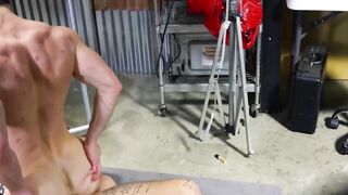 Devin Franco loves being chained inside the dungeon while being ass fucked