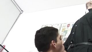 DaddyBreeding.com - Daddy minister bare fucks his loyal twink subject until he trembl