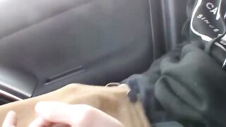 Str8Thugs.com - Horny skater dude Sean Johansen's car-bound cock stroking adventure