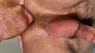 GayOver30.com - Hairy twinks Cameron Kincade and Bennett Anthony in a raw anal bang