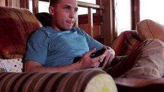 RawNextDoor.com - Alex Grand gives a good bareback pounding to his good friend Elye B