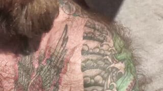 Ripped stepdaddy Myles Landon creeps into the shower where Im in and rims my ass Hoe 2