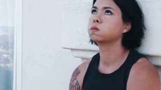 Tattooed Syren De Mer sucked big dick before getting pounded by dominant Van Wylde