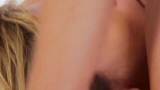 Blonde stepmom Sophia West face sits on teen Destiny Cruz
