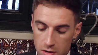 Executive hunk Kayden Gray deepthroated before doggystyle Hoe 2