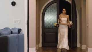 GIRLSWAY - Married Beauties Charlotte Sins & Melissa Stratton Reproduce Fantasy Wedding