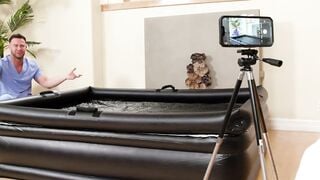 NURU STROKES - Goddess Gal Ritchie Give An Instructional Movie On How To Offer The Best Nuru Grind
