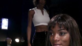 Ebony Natassia Dreams smashed hard the creamy ass of black Ana Foxxx
