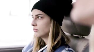Conflicted 19 Yo Kristen Scott Discovers Her Sexuality With Dyke Skinny Blonde Kenna James