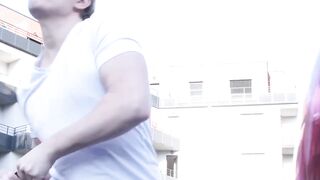 Beautiful Nathaly Cherie rewards me with her boobs and pussy after I massaged her