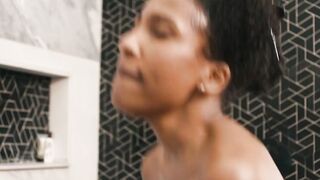 MODERN-DAY SINS - Lusty Olivia Jay Masturbating Into Shower Caught Bestie's Pervert Bf Peeking