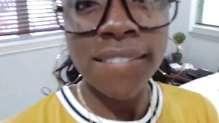 Busty Ebony Seductress Teases and Tames Johnnys Addiction