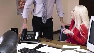 Loving mom Sydny Davis makes a naughty deal with the pervy principal