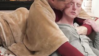 IncestGay.com - Cute twink offers his ass to hungry daddy