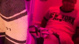MaleFeetXXX.com - Bound Shy's feet worshiped and sucked helplessly by a straight guy'