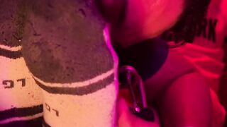 MaleFeetXXX.com - Bound Shy's feet worshiped and sucked helplessly by a straight guy'