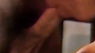 RetroDudes.com - Muscled dude bends Jennings over rims and hammers his ass orally
