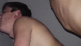 Latino twinks gets hammered real hard with passionate kisses