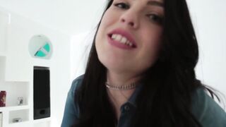 SisterLikesMe.com - Curvy step sister takes charge of a big fuck stick with her stepb