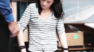 ShopliftersPunished.com - Inked young crook struck in the pussy with dick and cum by