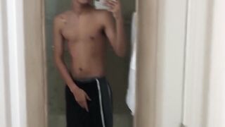 BreedingLatino.com - Amateur POV video of Latino jerking off hard