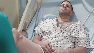 Shemale nurse gets ass banged by horny patient